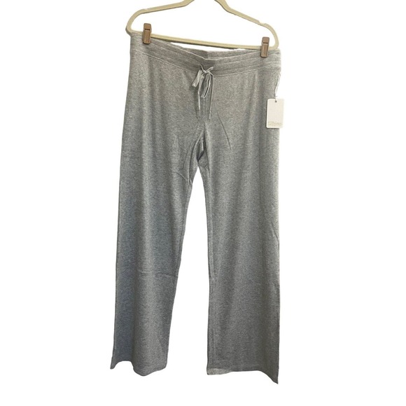 P.J. Salvage Pants - NWT PJ Salvage Large Ribbed Heather Gray Thermal Knit Lounge Pajama Pants #1608